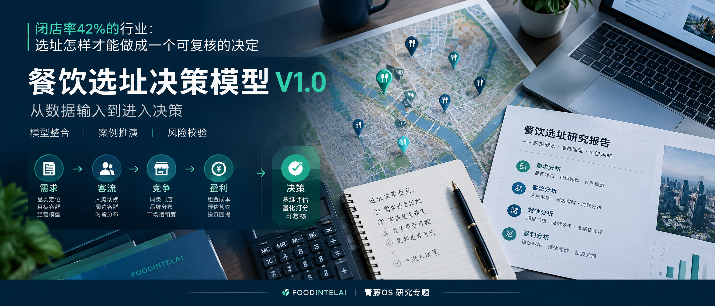 闭店率42%的行业：选址怎样才能做成一个可复核的决定